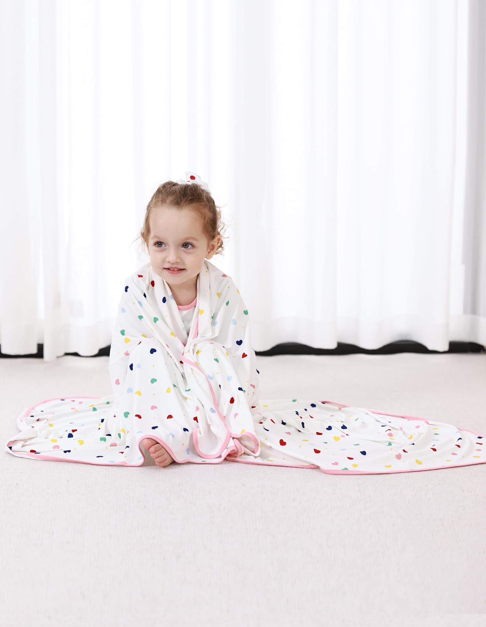 BambooBud soft viscose from bamboo fabric close-up, smooth and breathable.