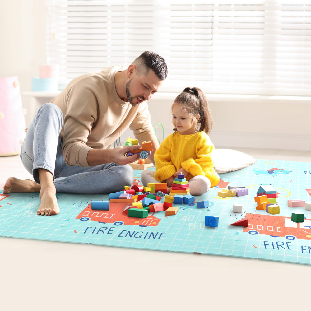 BAMMAX ample space supports family play and exploration on the floor.