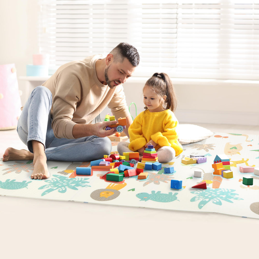 BAMMAX 0.4-inch cushioned foam provides comfy cushion during play.