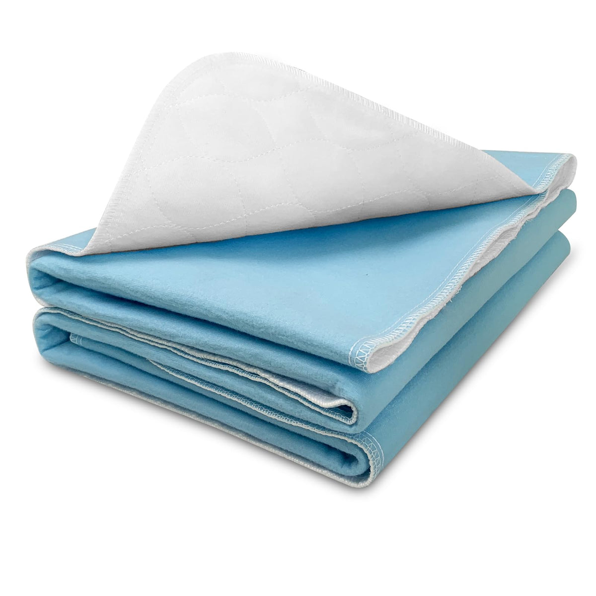 Bamuho bed pad waterproof underpad protects sheets and mattress overnight.