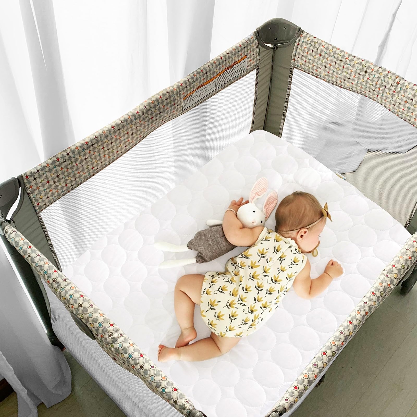 Bamuho protector designed to fit Graco Pack n Play systems.