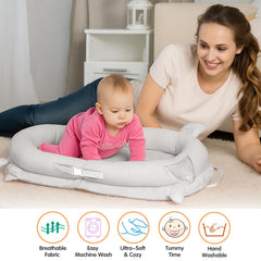 Banakshol Baby Lounger tummy-time use to lift baby's head