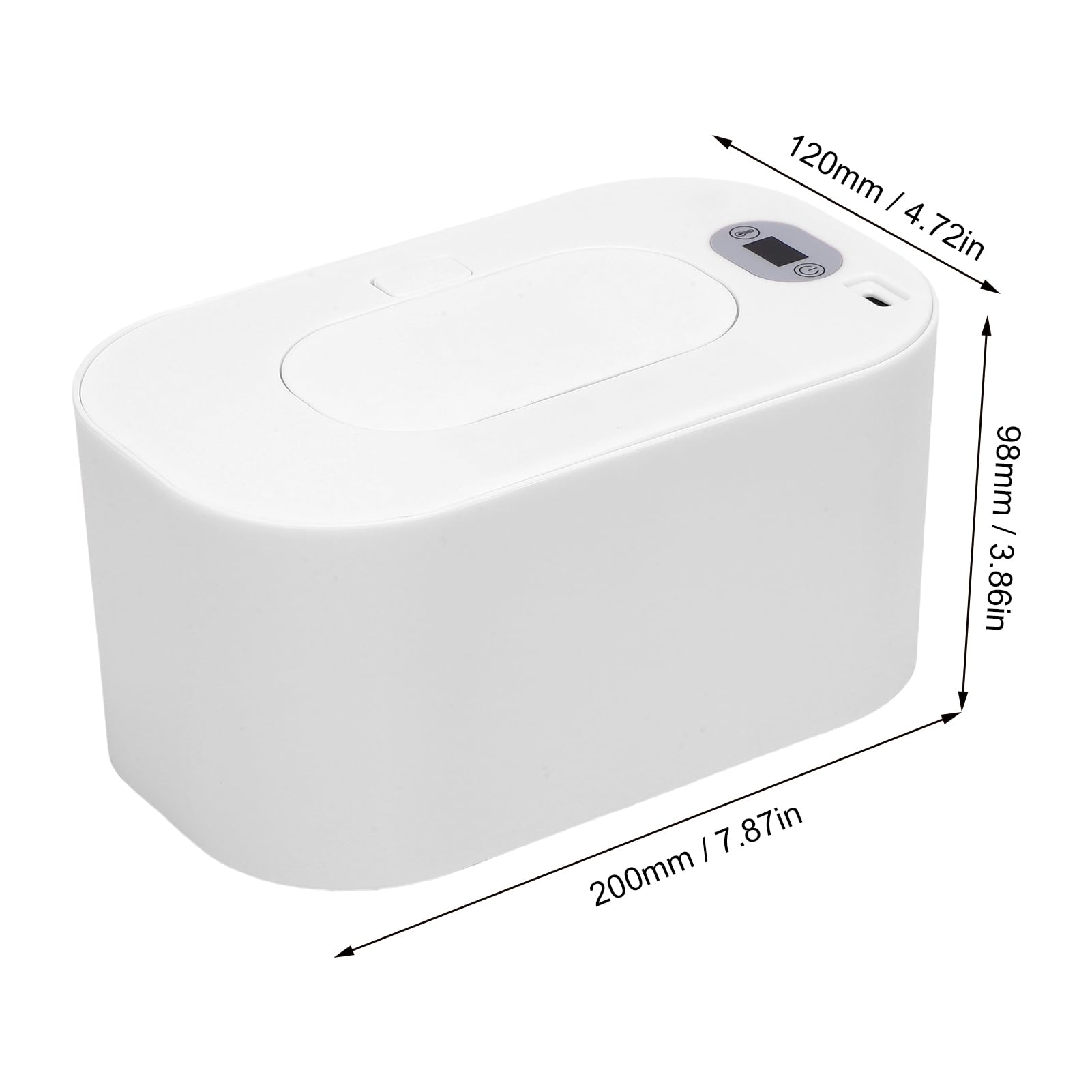 Banapoy wipe warmer preserves moisture up to seven days.