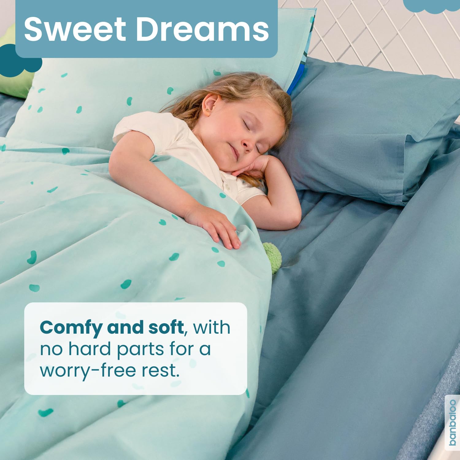 Banbaloo portable bumper ideal for travel and sleepovers