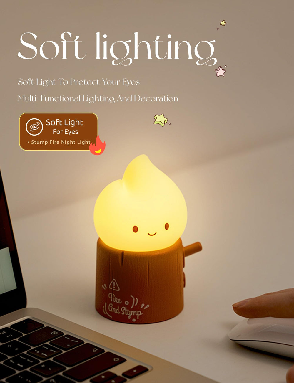 BANDIANCY rechargeable flameless candle flicker for easy portability.