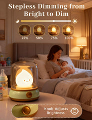 BANDIANCY Silicone Flame Light safely flickers with no heat for safer ambiance.
