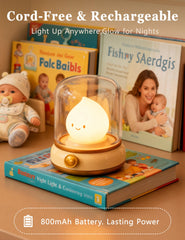 BANDIANCY Smiley night light with dimmable control lets you adjust brightness easily.