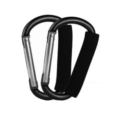 BanYakong stroller hooks 2-pack attached to handle for extra storage