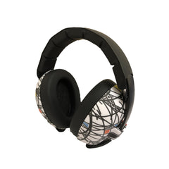 BANZ Baby Earmuffs closeup earcups highlight plush padding for gentle comfort.