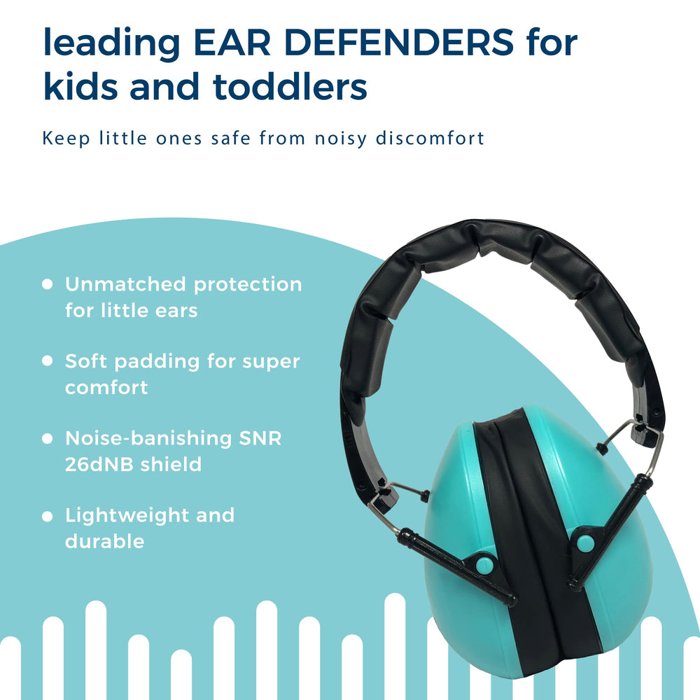 BANZ Baby Earmuffs foam cushions up close highlighting plush comfort and space for ears.