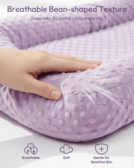 Baobrava 3D beanbag velour texture provides hug-like comfort.