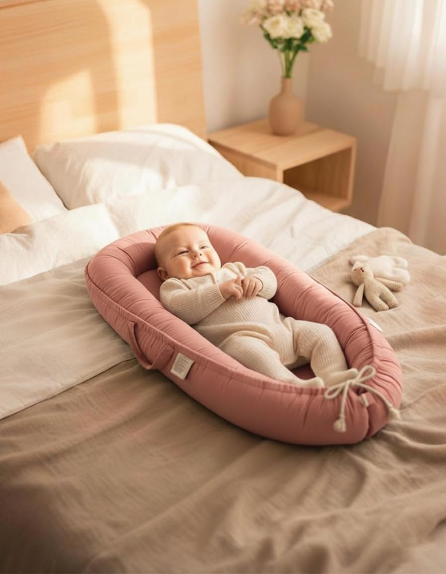 Baobrava baby lounger safety warning – clear guidance for safe supervised use.