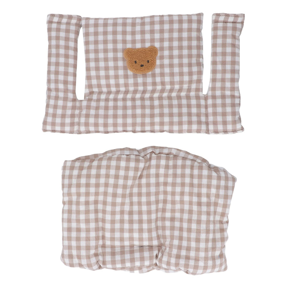 BAOK cushion packed for travel, highlighting portability