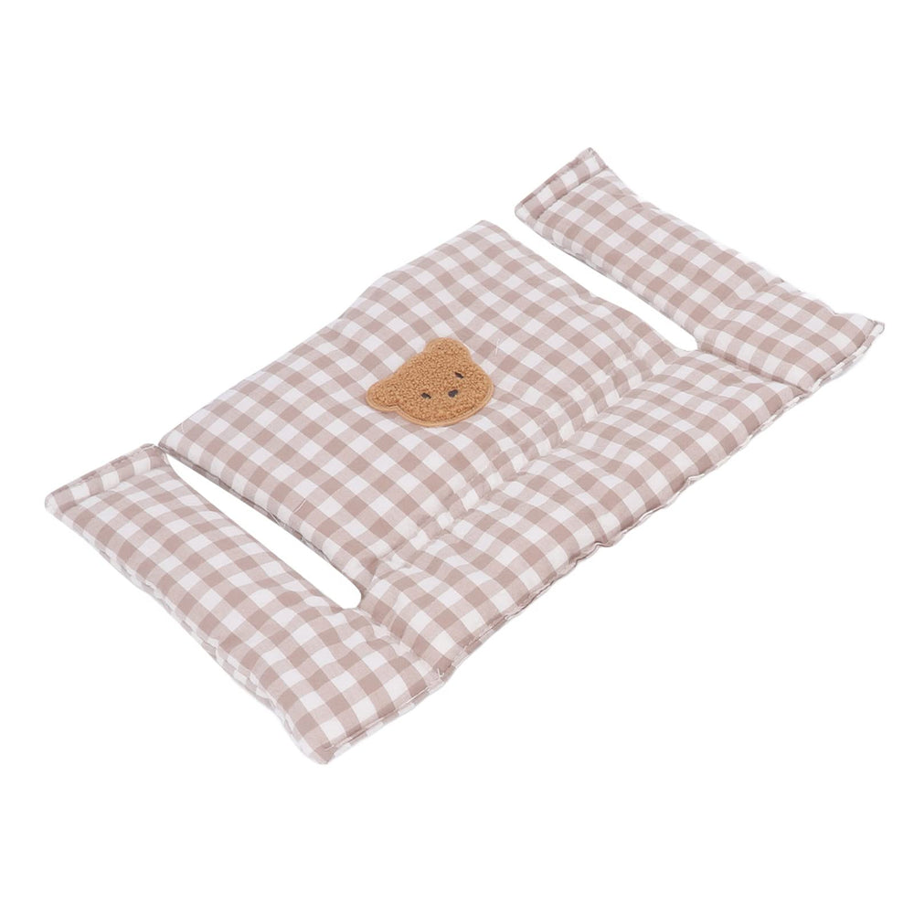 BAOK cushion demonstrating universal fit on various chairs