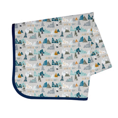 BapronBaby Adventure Awaits Splash Mat under high chairs protects floors during meals.