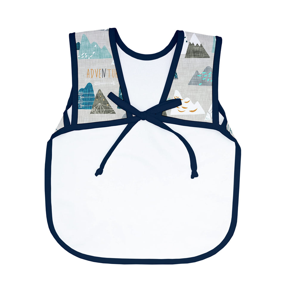 BapronBaby Bapron pocketless design reduces neck pull and skin irritation.