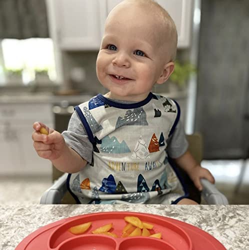BapronBaby Bapron quick-drying design speeds cleanup after meals.