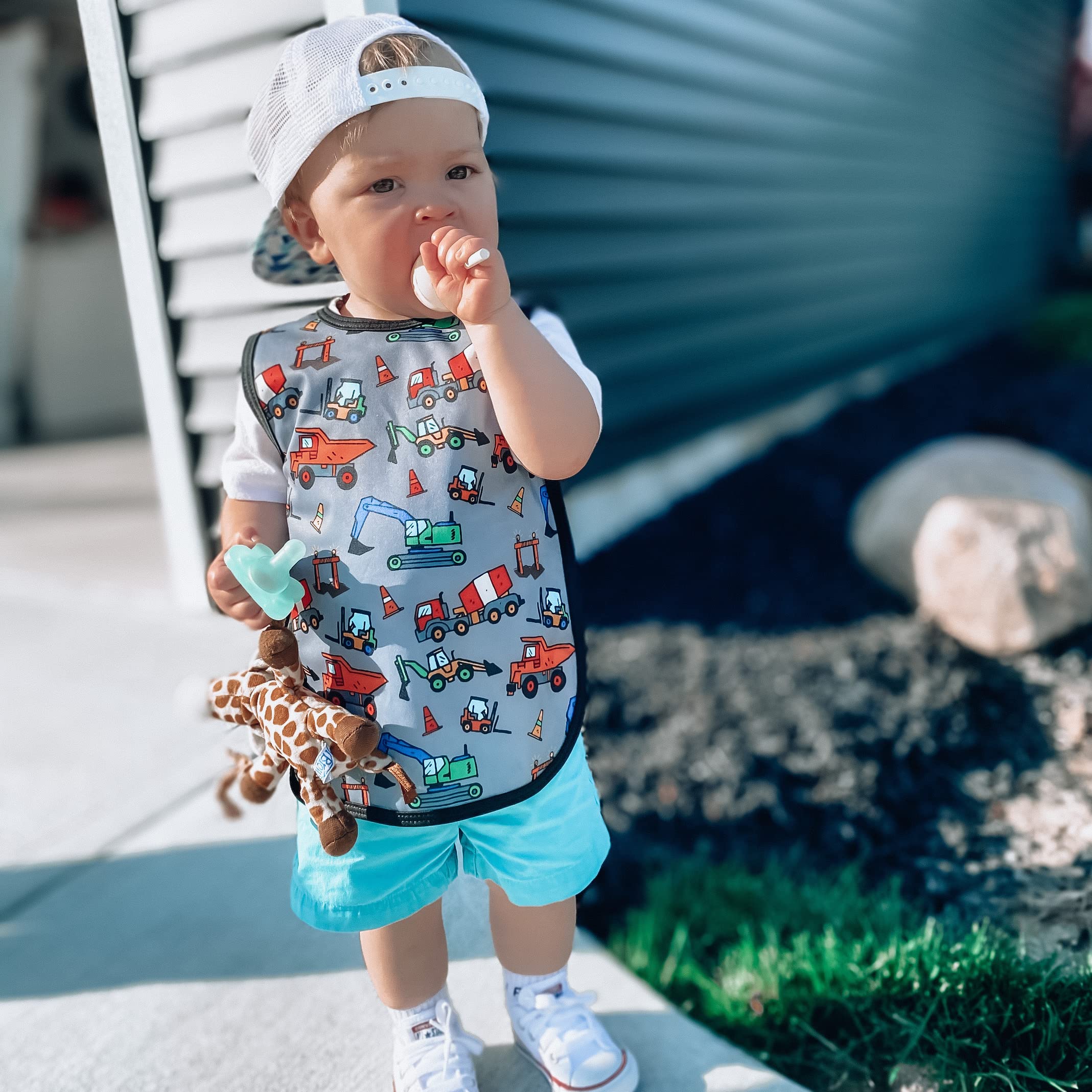 BapronBaby Construction Zone fits 6m-3T growing toddlers