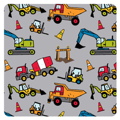 BapronBaby Construction Zone pocket-less design reduces neck pull