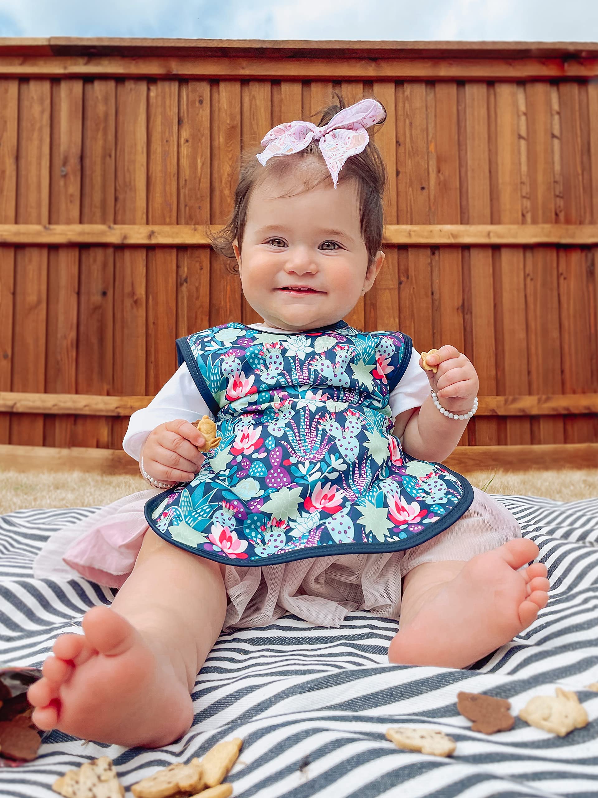 Preschool size BapronBaby Desert Floral Bapron for ages 3-5