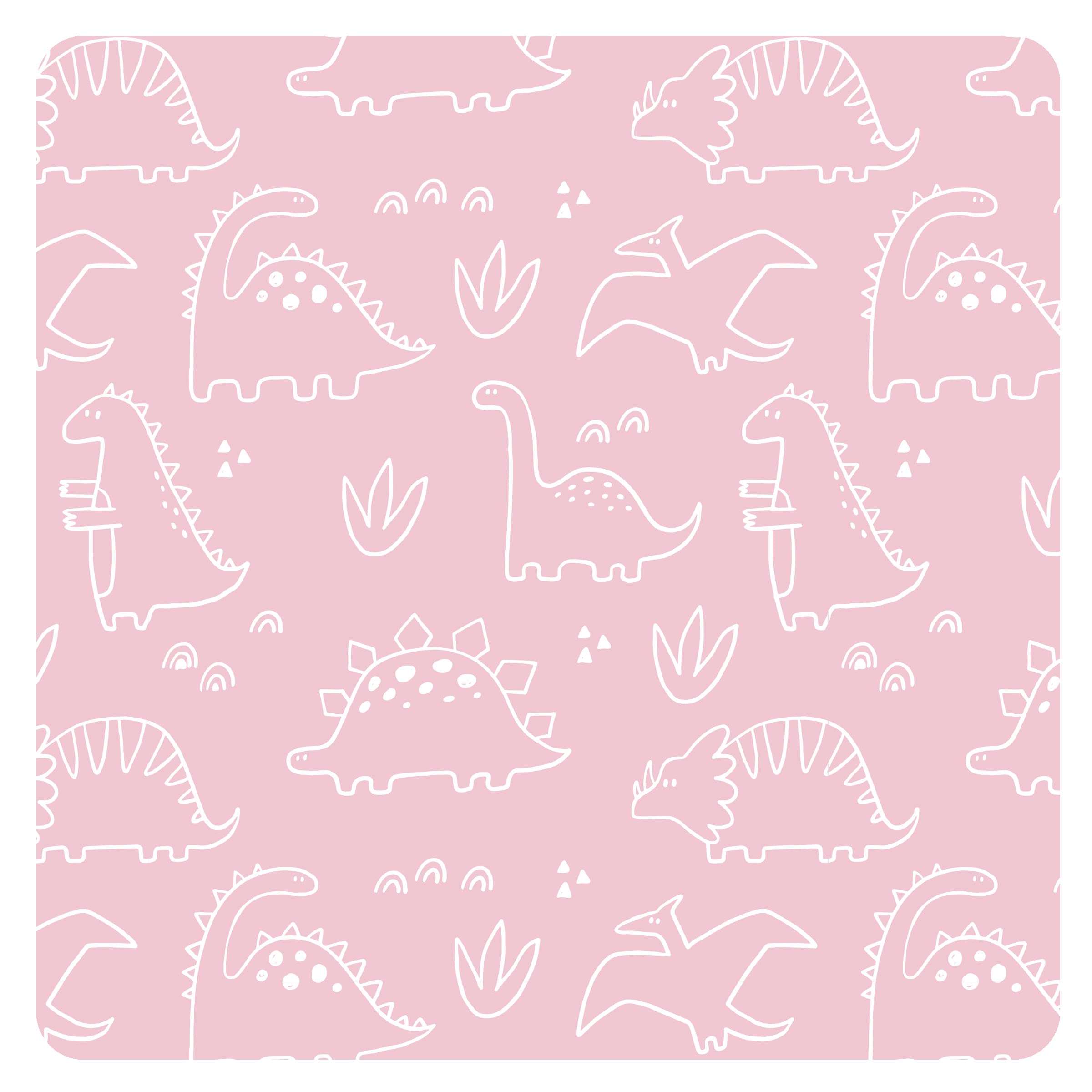 BapronBaby dino-friends-blush-fast-drying proves ready-to-use after quick rinse.
