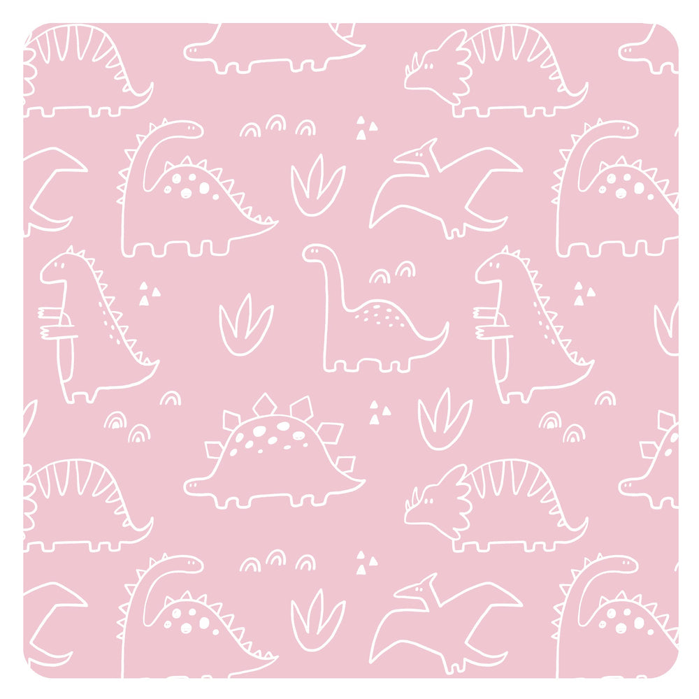 BapronBaby dino-friends-blush-fast-drying proves ready-to-use after quick rinse.