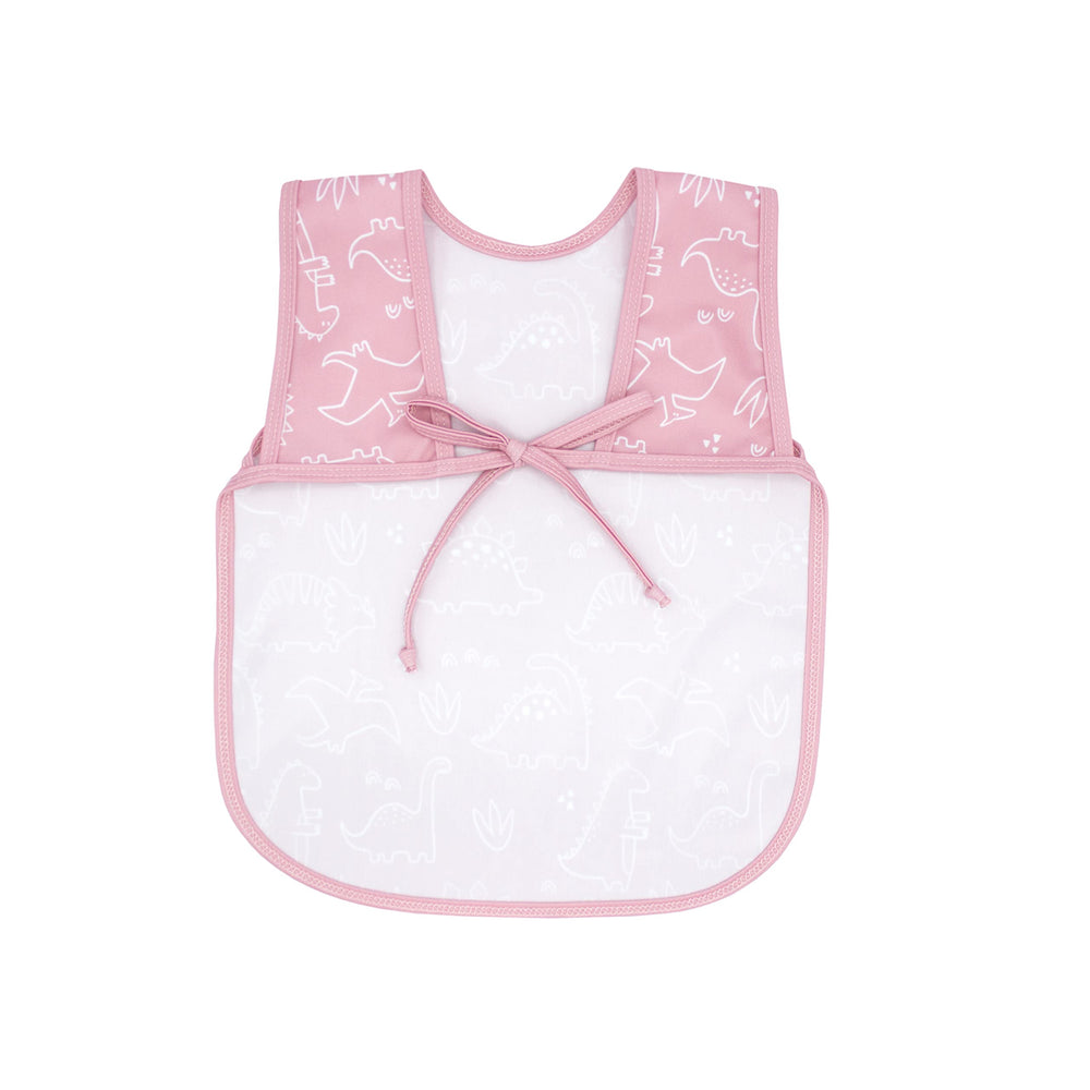 BapronBaby dino-friends-blush-soft-fabric highlights gentle feel against sensitive skin.