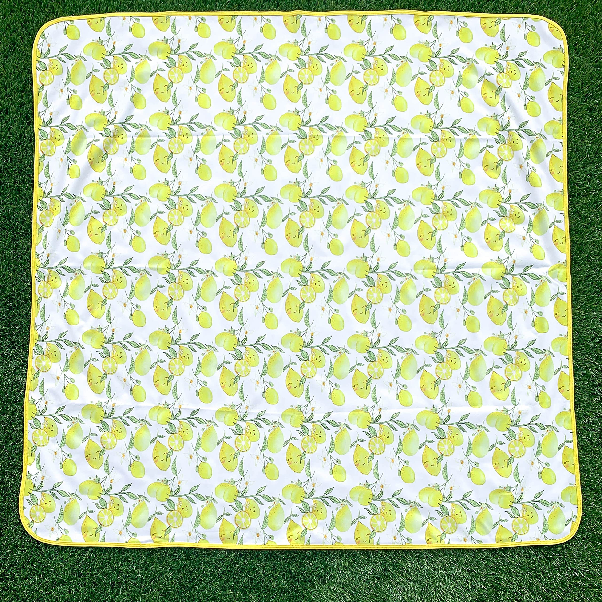 BapronBaby Fresh Lemon Splash Mat ideal for arts, crafts, and play