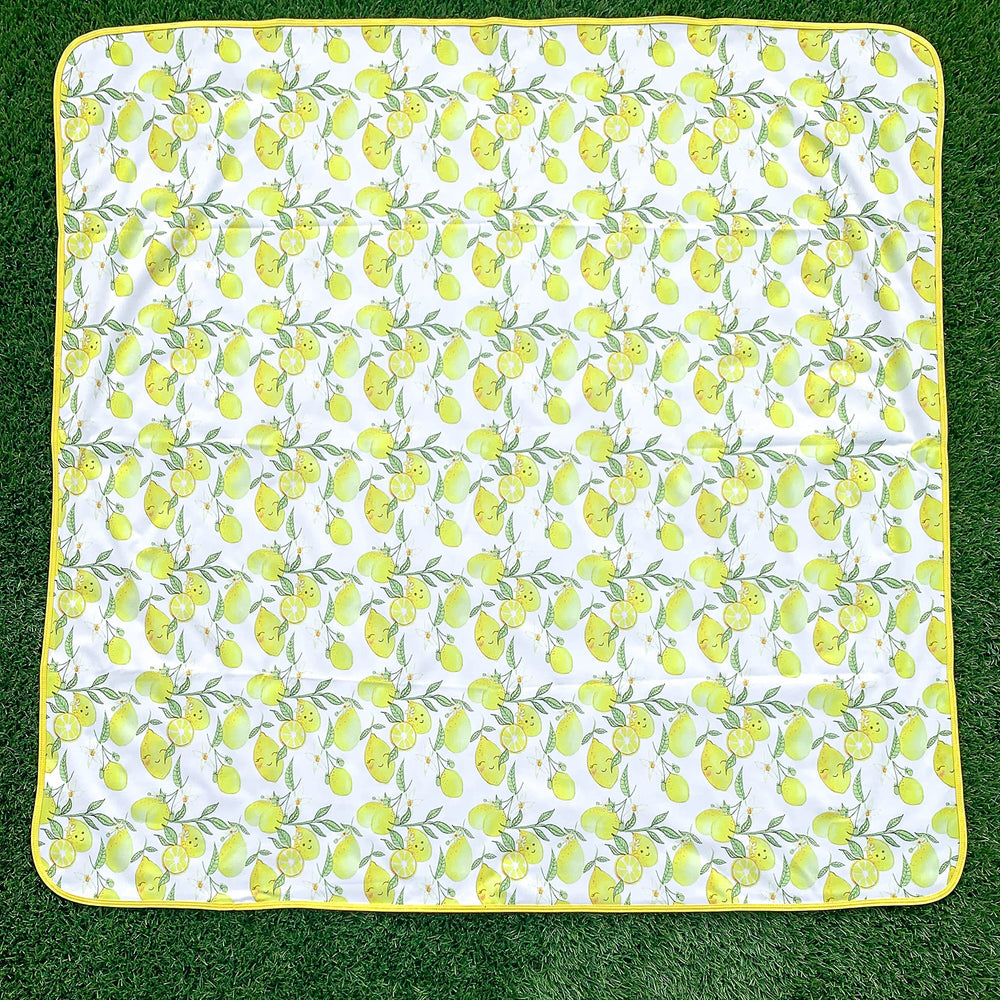 BapronBaby Fresh Lemon Splash Mat ideal for arts, crafts, and play