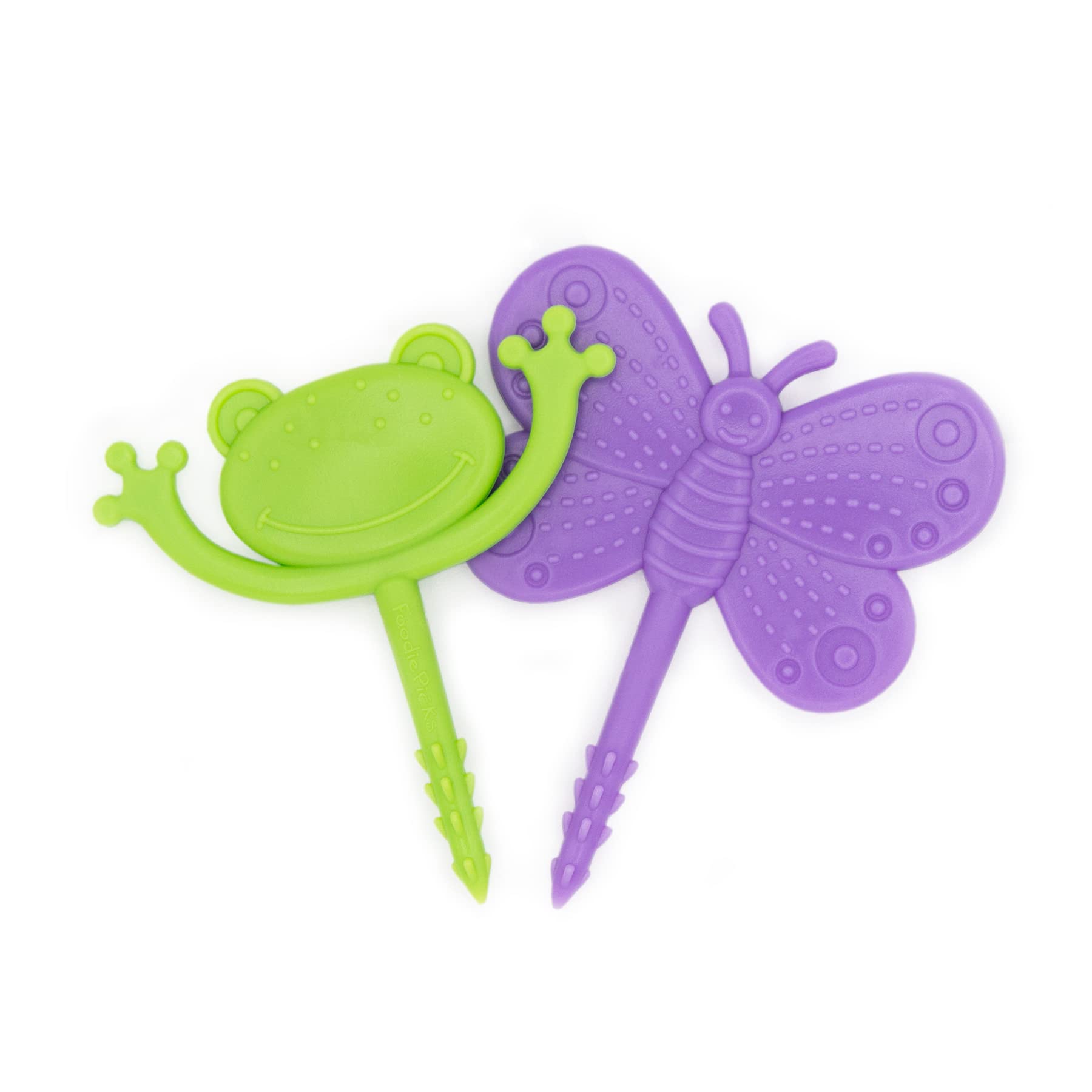 BapronBaby Garden Foodie Picks frog close-up highlighting sensory-friendly details for curious toddlers