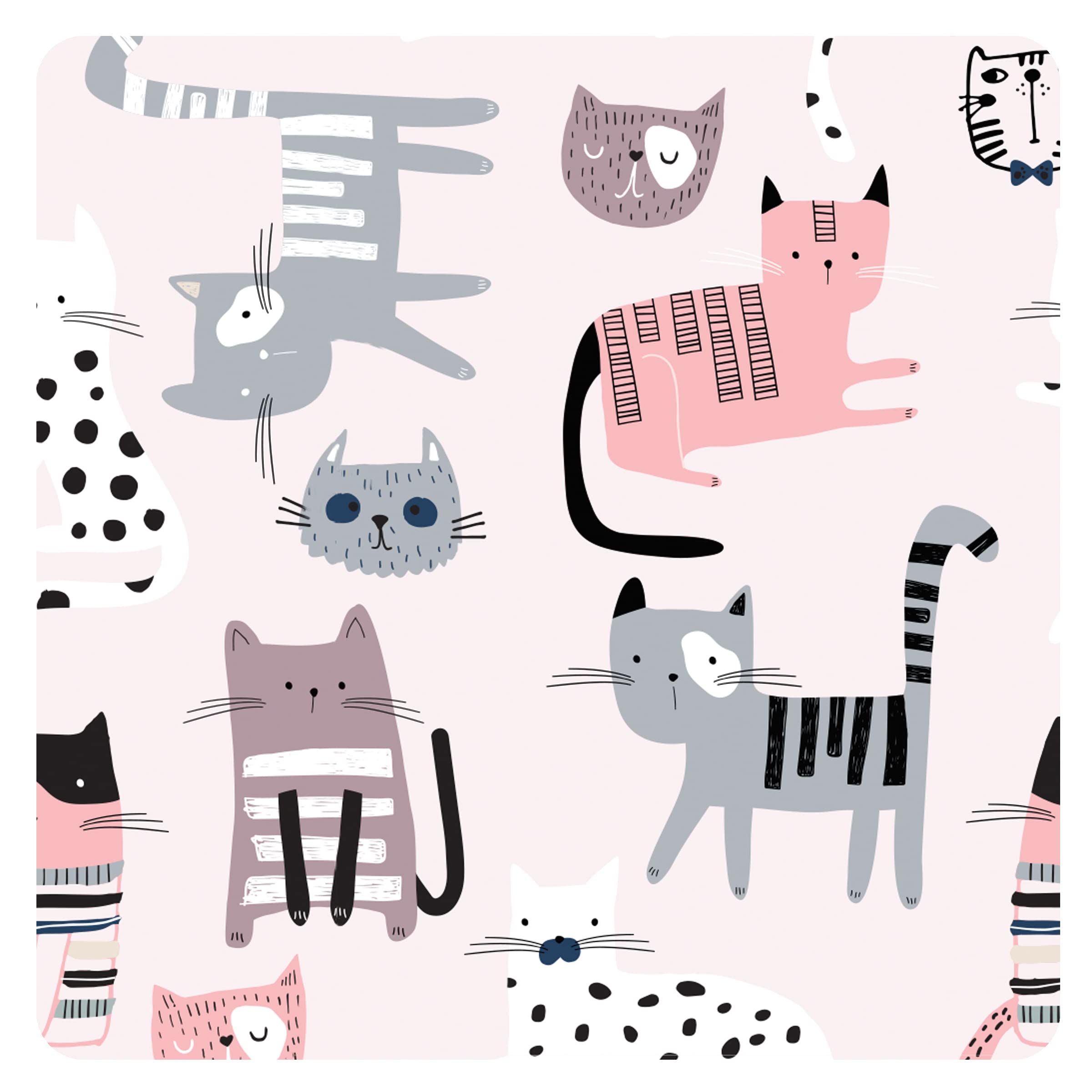 BapronBaby Kitty Splash Mat protects floors and tables during meals