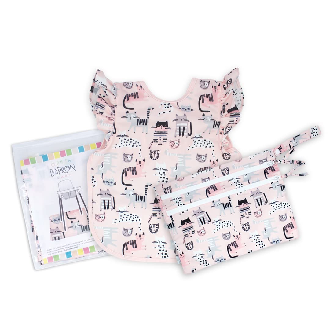 BapronBaby Kitty Splash Mat gift-ready option for busy families