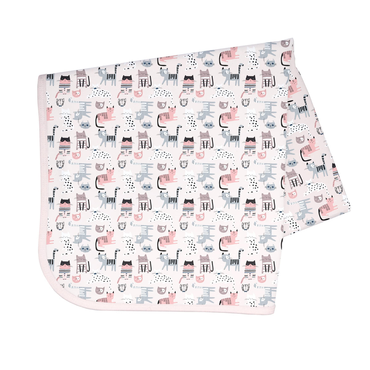 BapronBaby Kitty Splash Mat under high chair protecting floors from spills