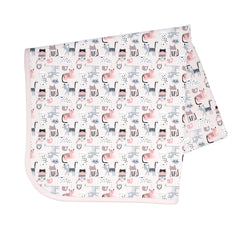 BapronBaby Kitty Splash Mat under high chair protecting floors from spills