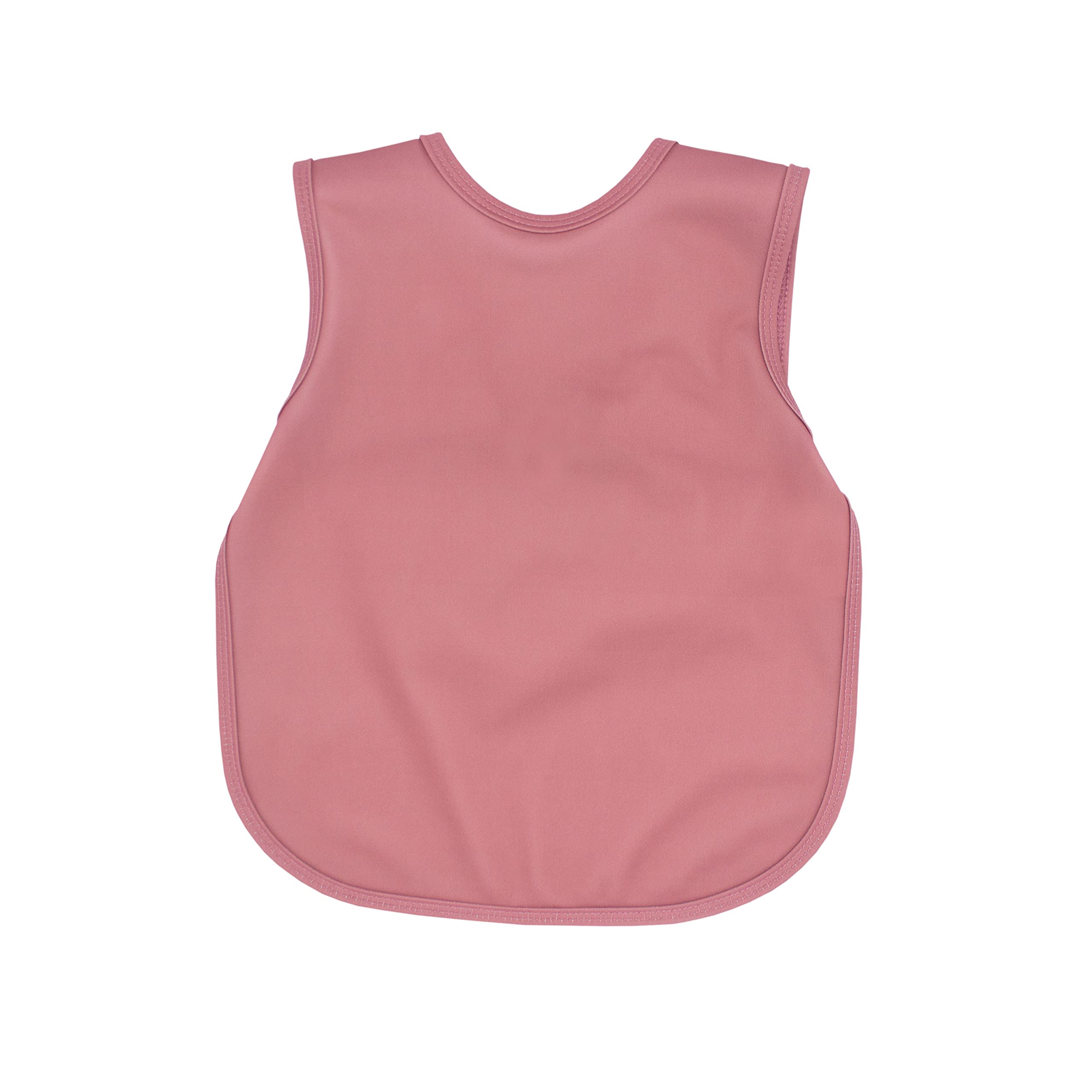 BapronBaby Minimalist Blush Bapron on baby shows safe wrap design