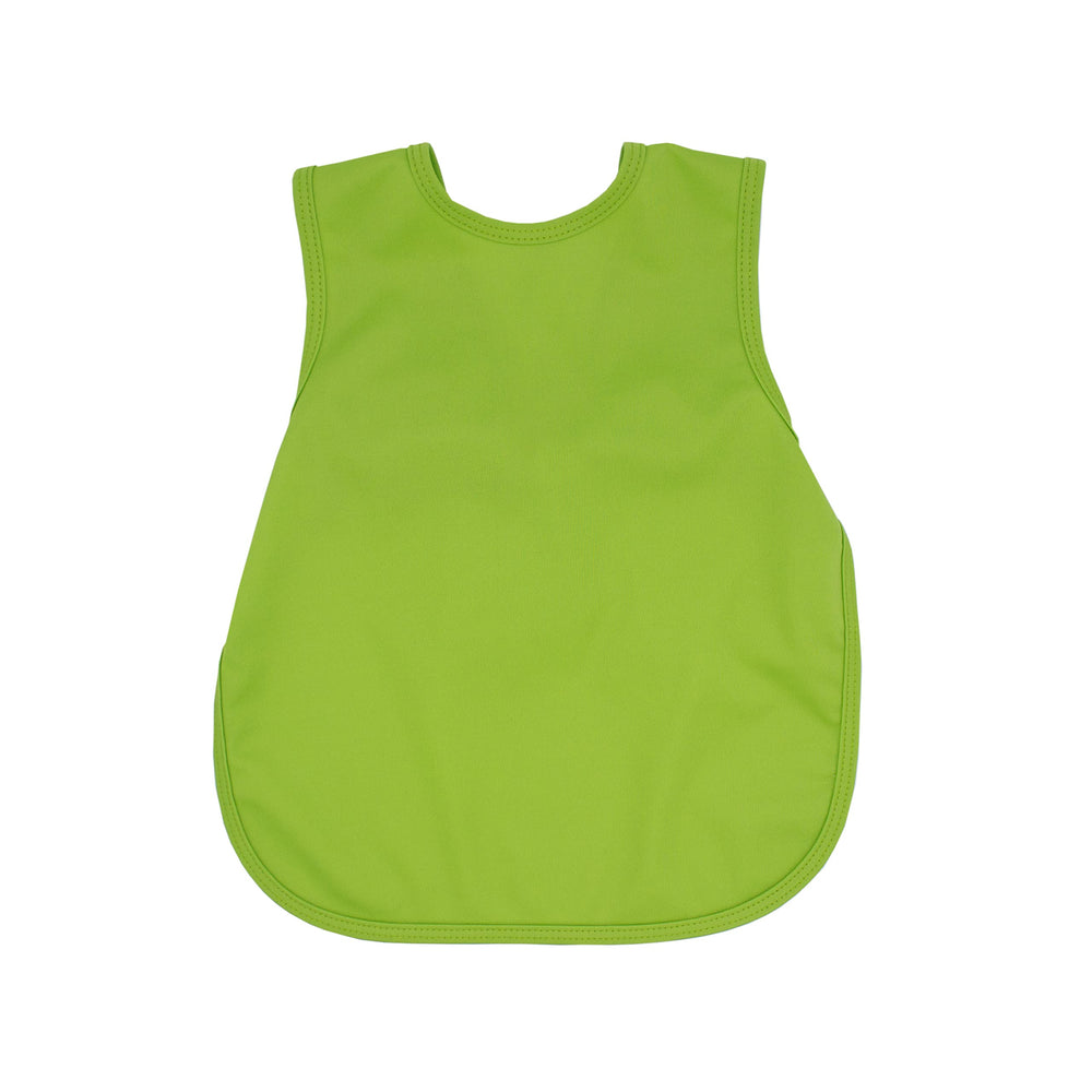 BapronBaby Ribbit Bapron with no neck tie for safer wear.