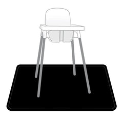 BapronBaby Splash Mat safeguards tables and floors during meals.