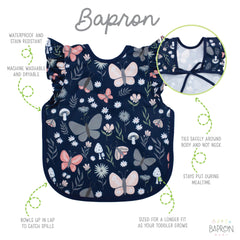 BapronBaby stain-resistant durable material stays clean after messes.