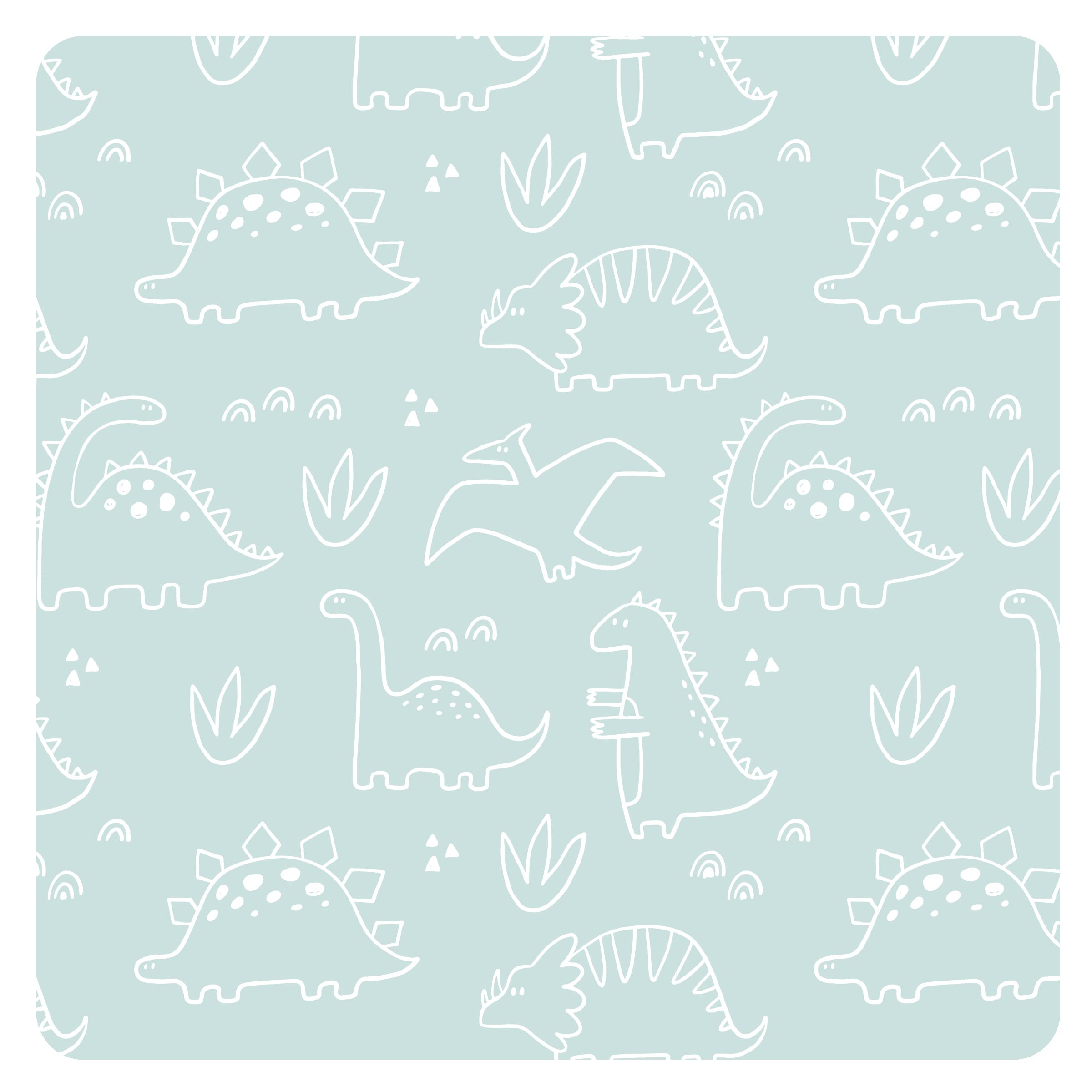 BapronBaby versatile dino mat protects floors on outings and at home.