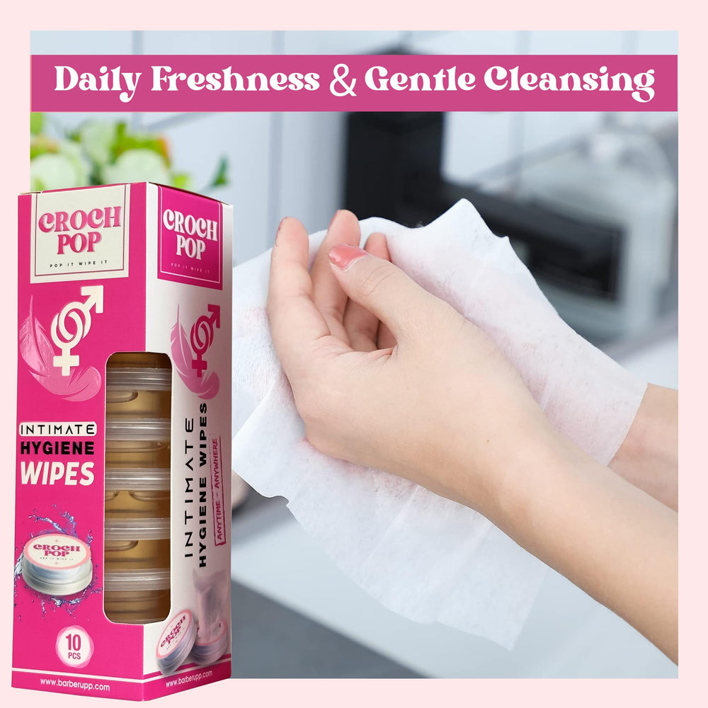 BARBERUPP travel-size pack shown for discreet daily hygiene