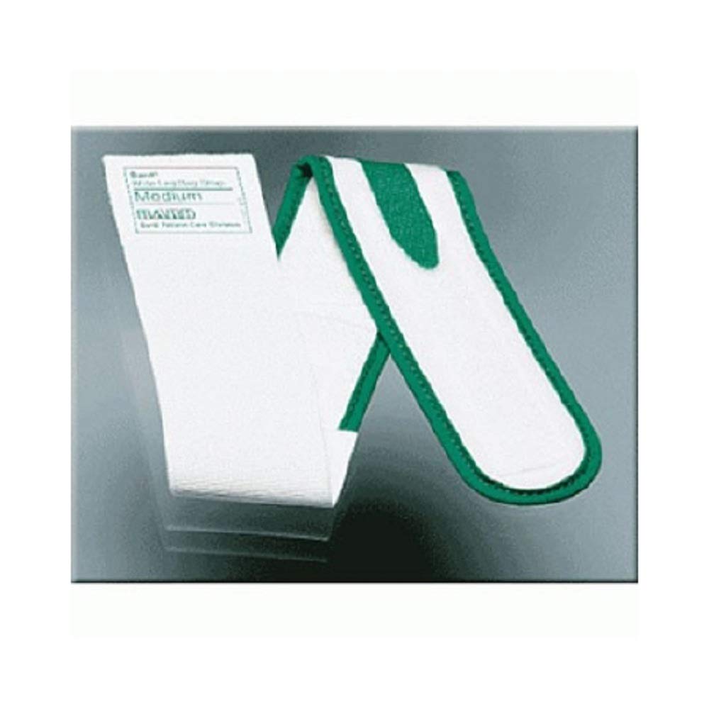 Bard leg strap with fabric backing and adjustable hook-and-loop closure for a comfortable, secure fit.