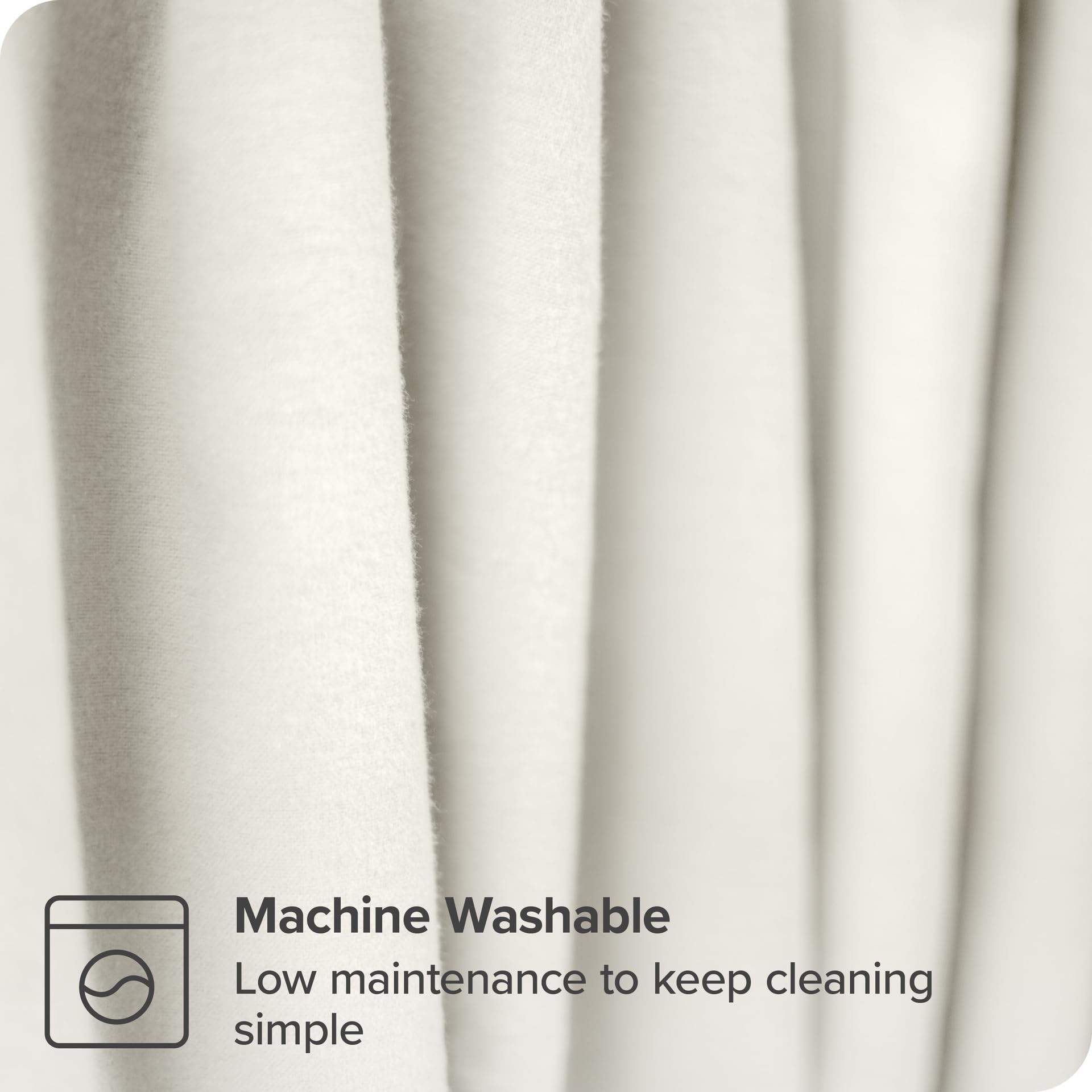 Bare Home baby blanket with durable edge stitch, built for daily washing