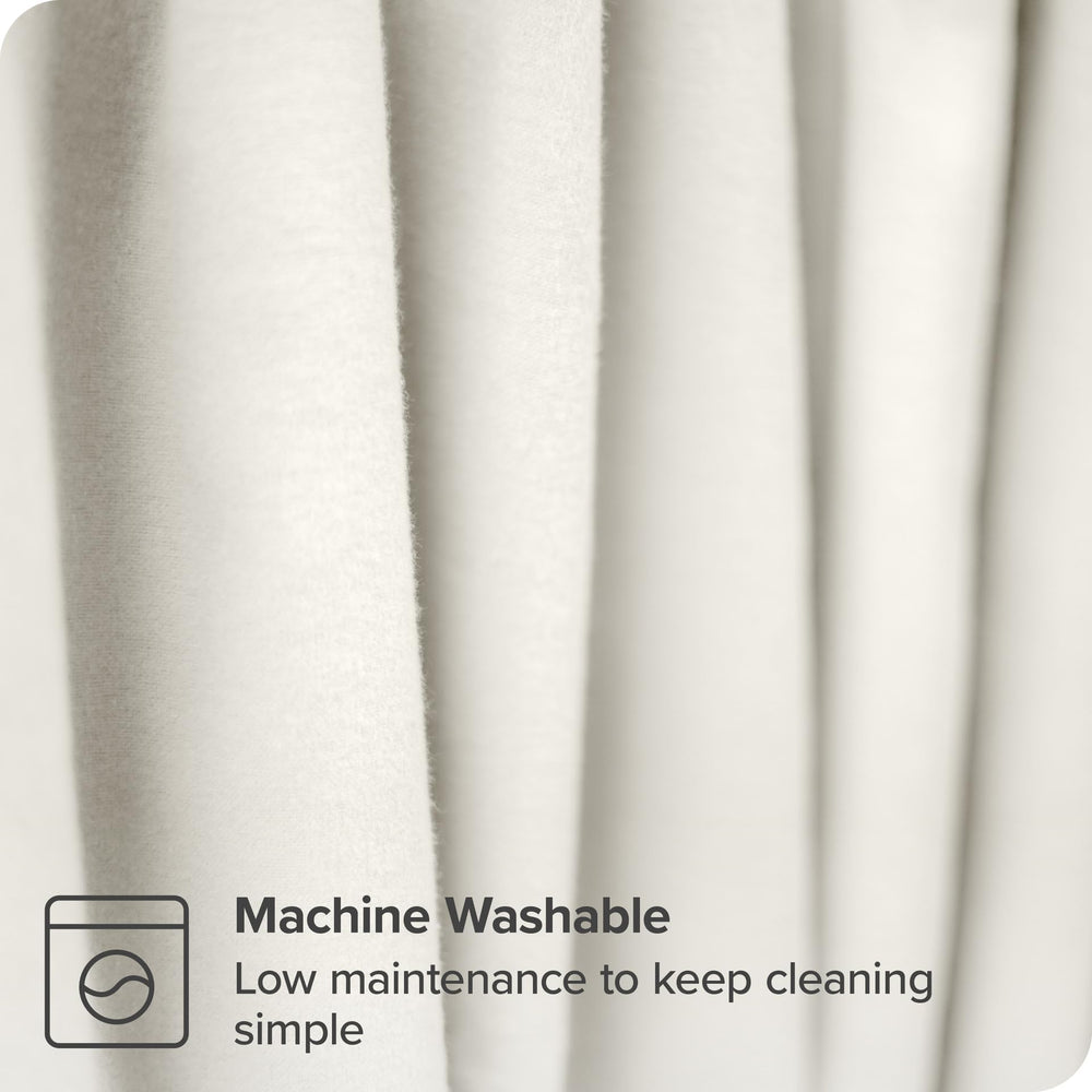 Bare Home baby blanket with durable edge stitch, built for daily washing