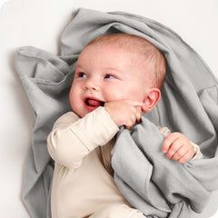 Bare Home flannel receiving blanket six-pack front view shows cozy warmth