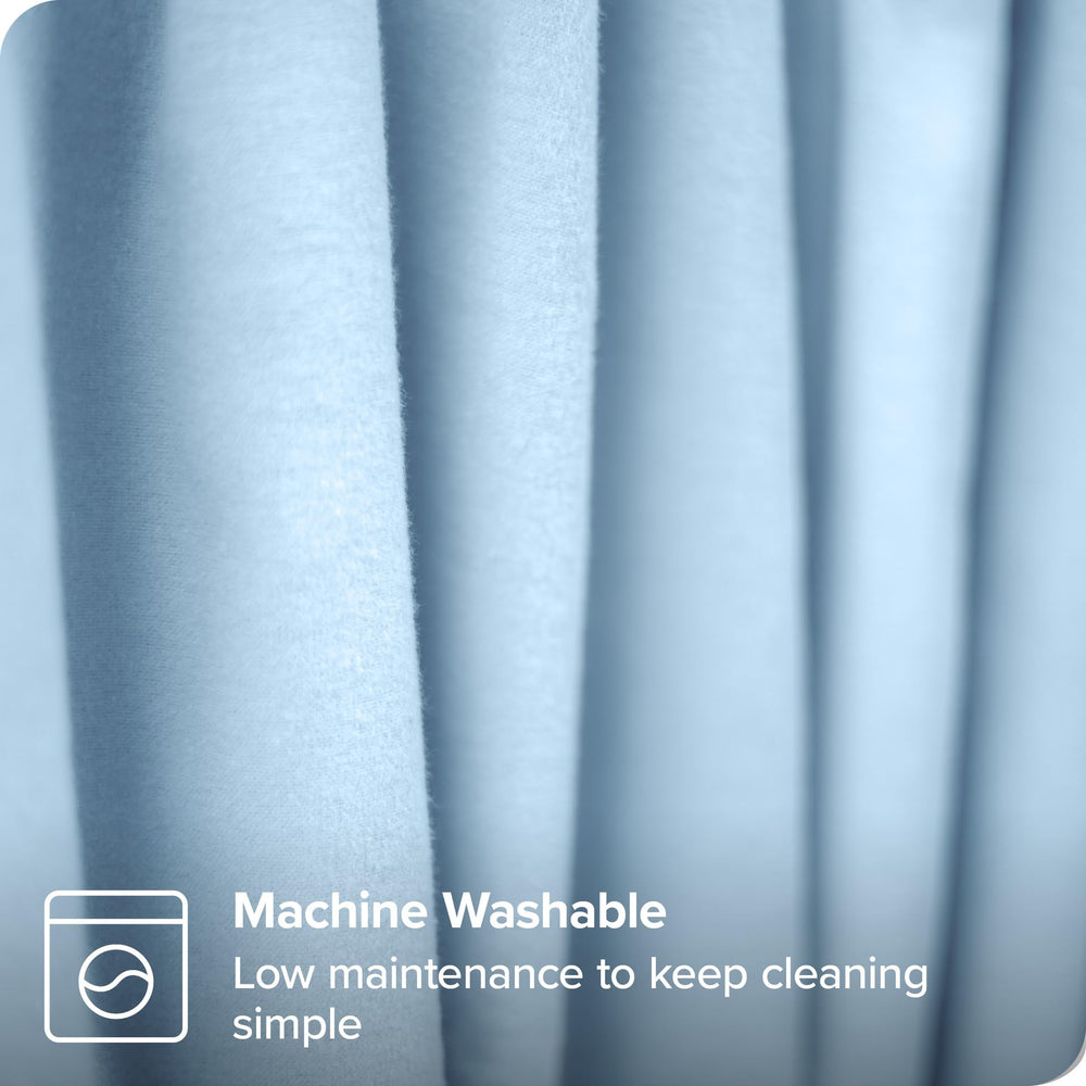 Bare Home flannel receiving blanket easy care and machine wash friendly