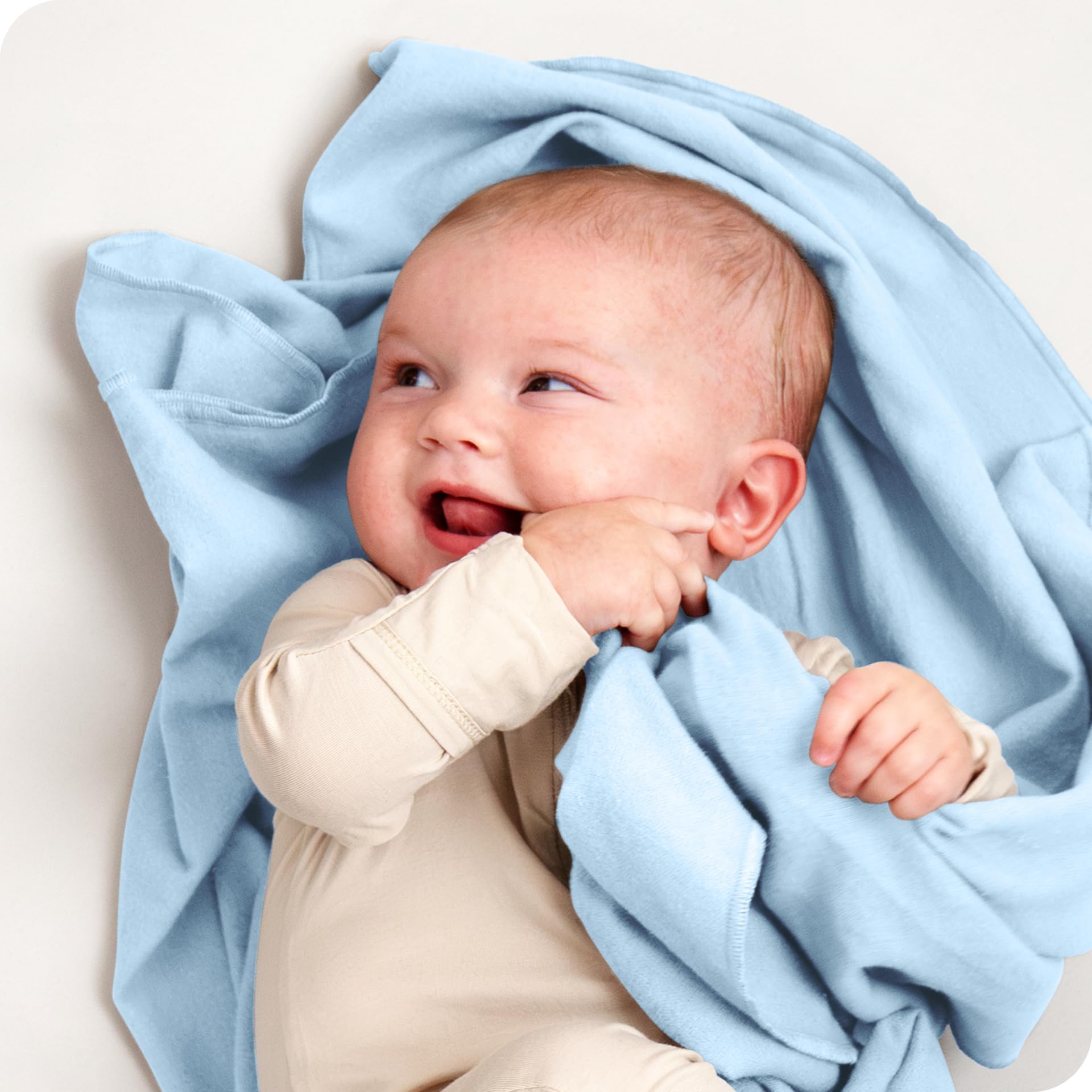 Bare Home flannel receiving blanket soft material for baby's comfort