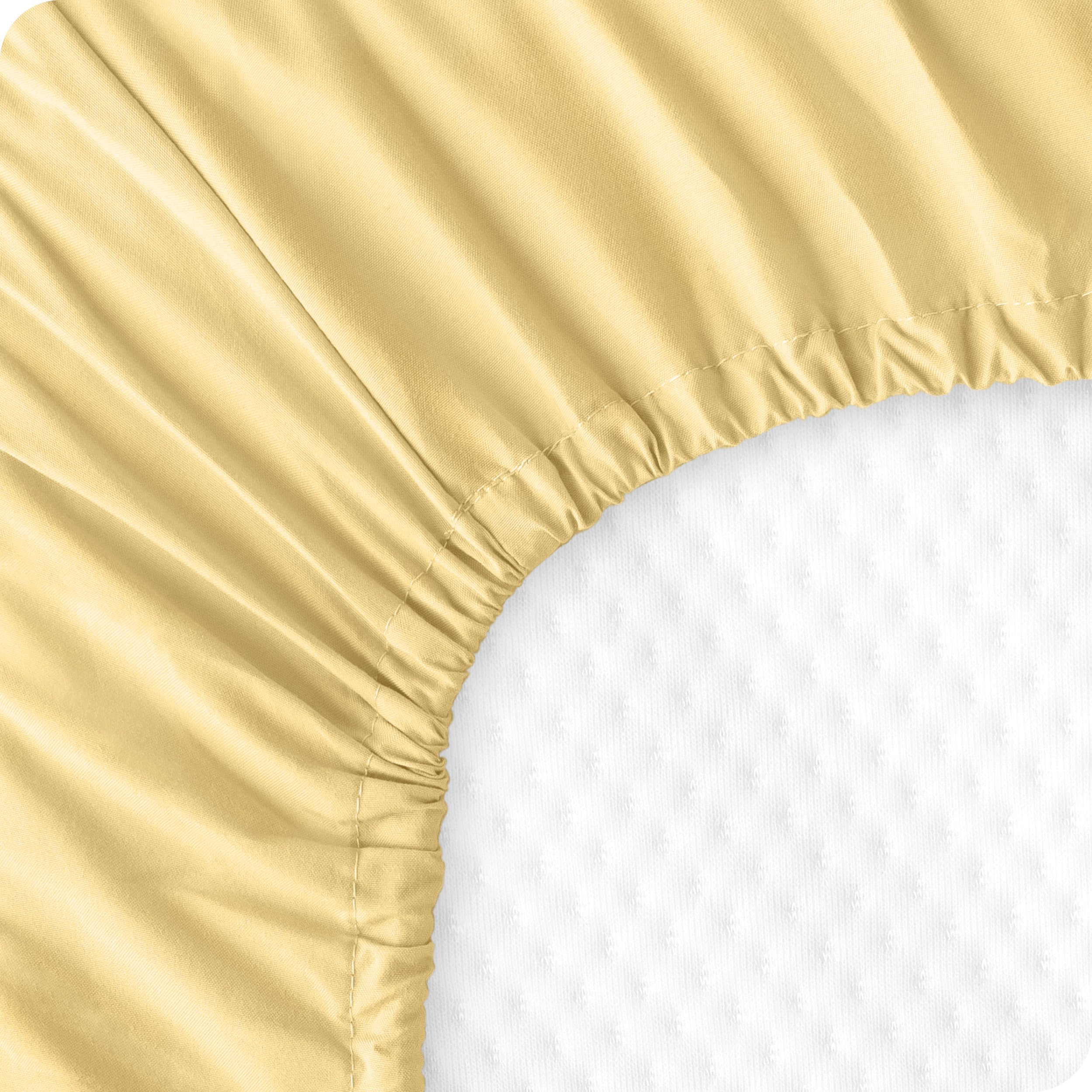 Bare Home machine washable crib sheets simplify cleaning and daily use