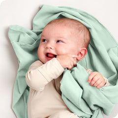 Bare Home mint cotton flannel blanket six-pack for nursery comfort