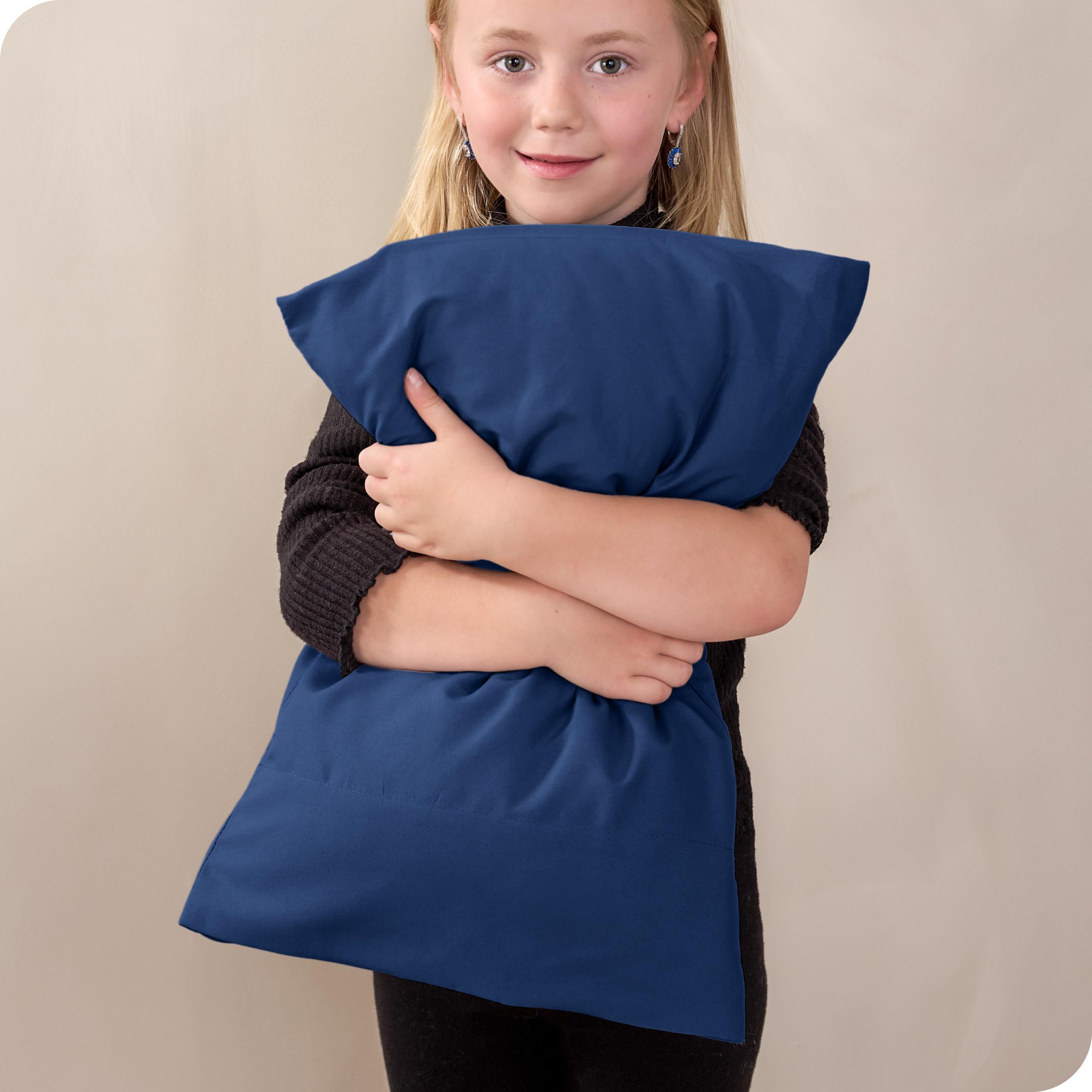 Bare Home easy-care pillowcase ready for cold wash and low tumble dry