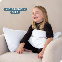 Bare Home toddler pillowcase packaging communicates easy care and 2-pack convenience.
